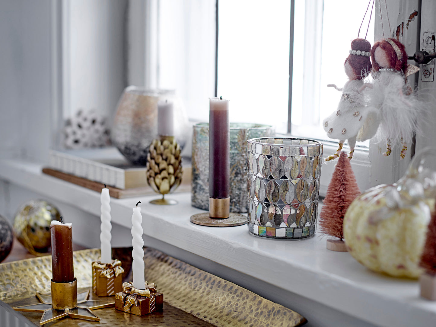 Bloomingville - Halia Kandelaars - Set van 3