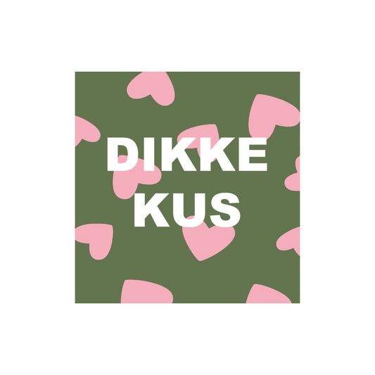 Forex Tegeltje - Dikke kus 10cm