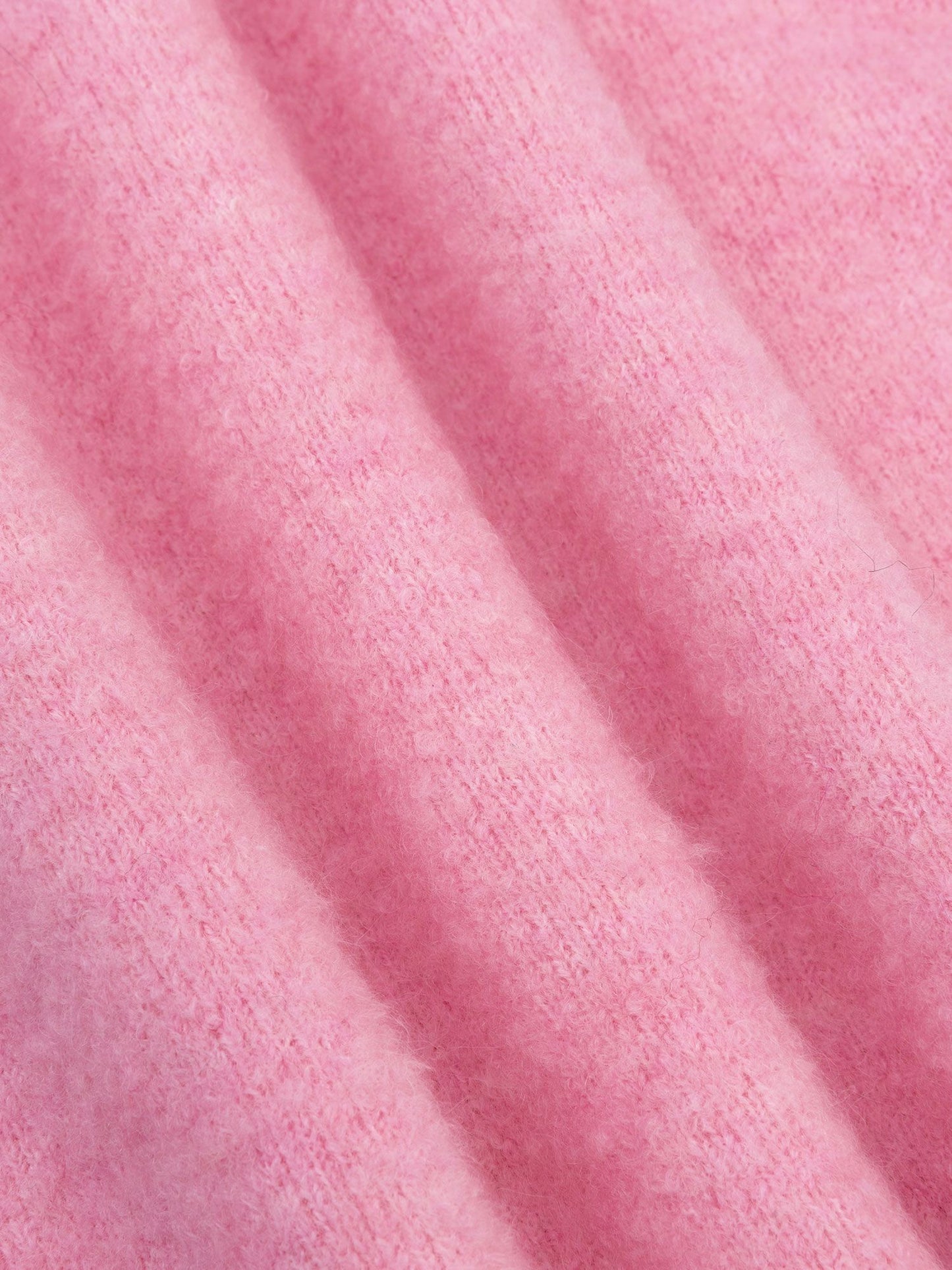 Ydence | Knitted Sweater Bunny | Coral pink