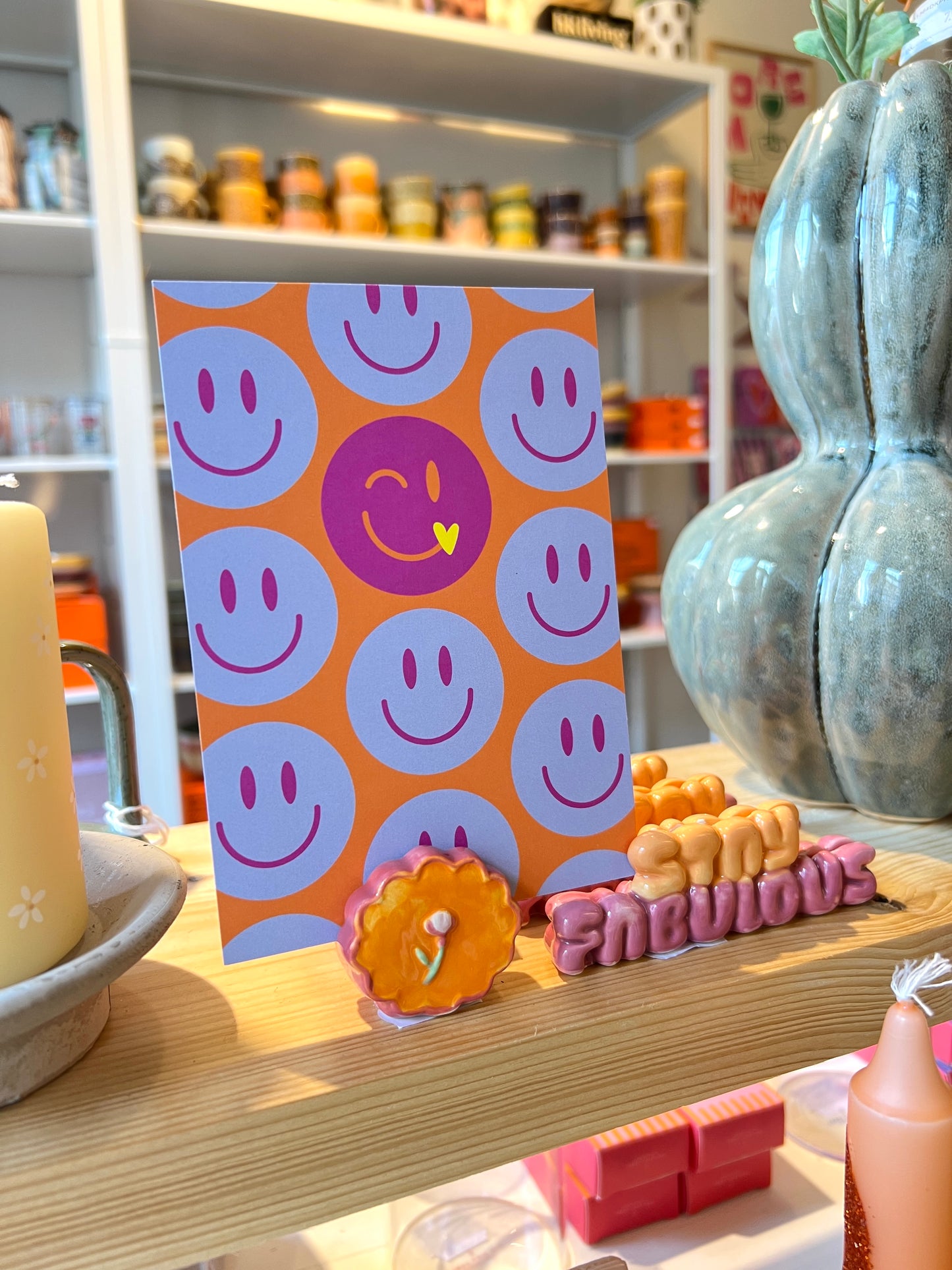 The gift label - Kaartenhouder - Stay fabulous