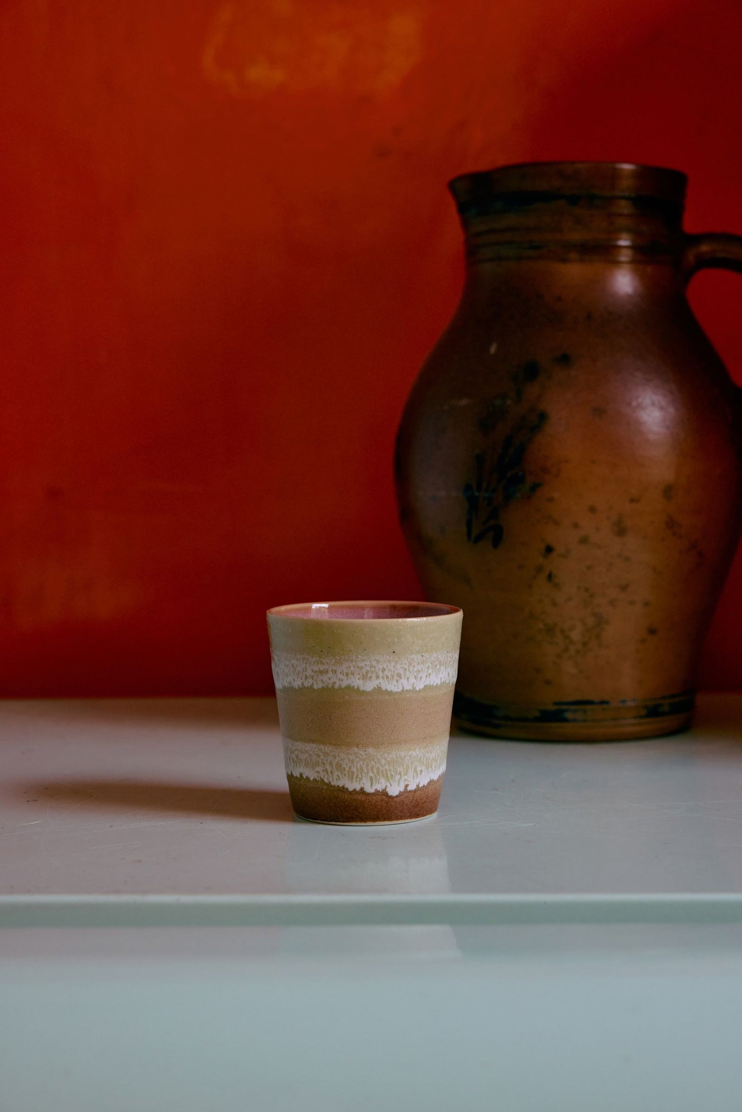 PRE ORDER - HKLIVING - 70s koffiemok - Umber