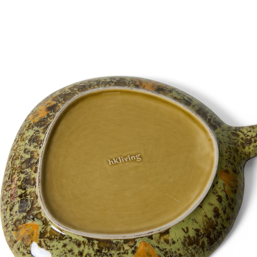 HKLIVING - 70s ceramics Platter - Fjord
