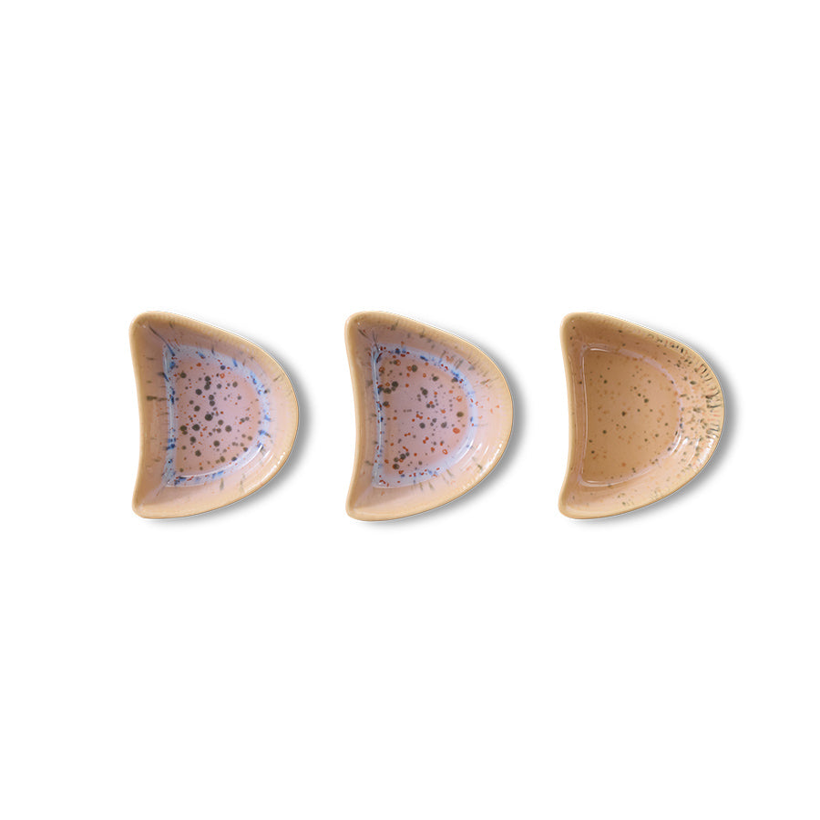 HKLIVING - Shell Tapas Bowl - Speckled