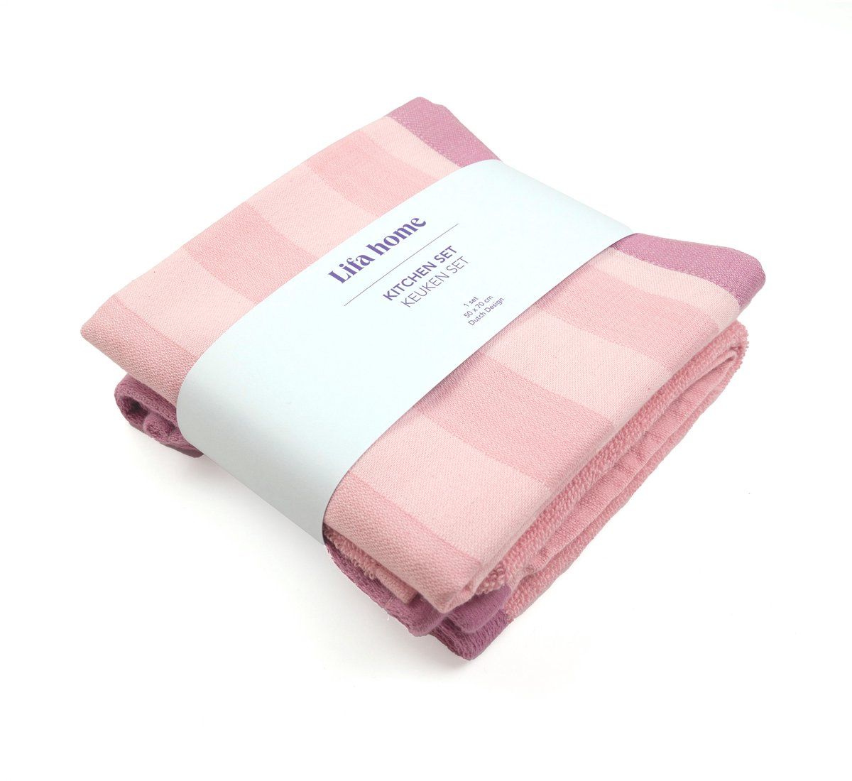 Lifa Home - Theedoek en Handdoek set - Serene Pastels