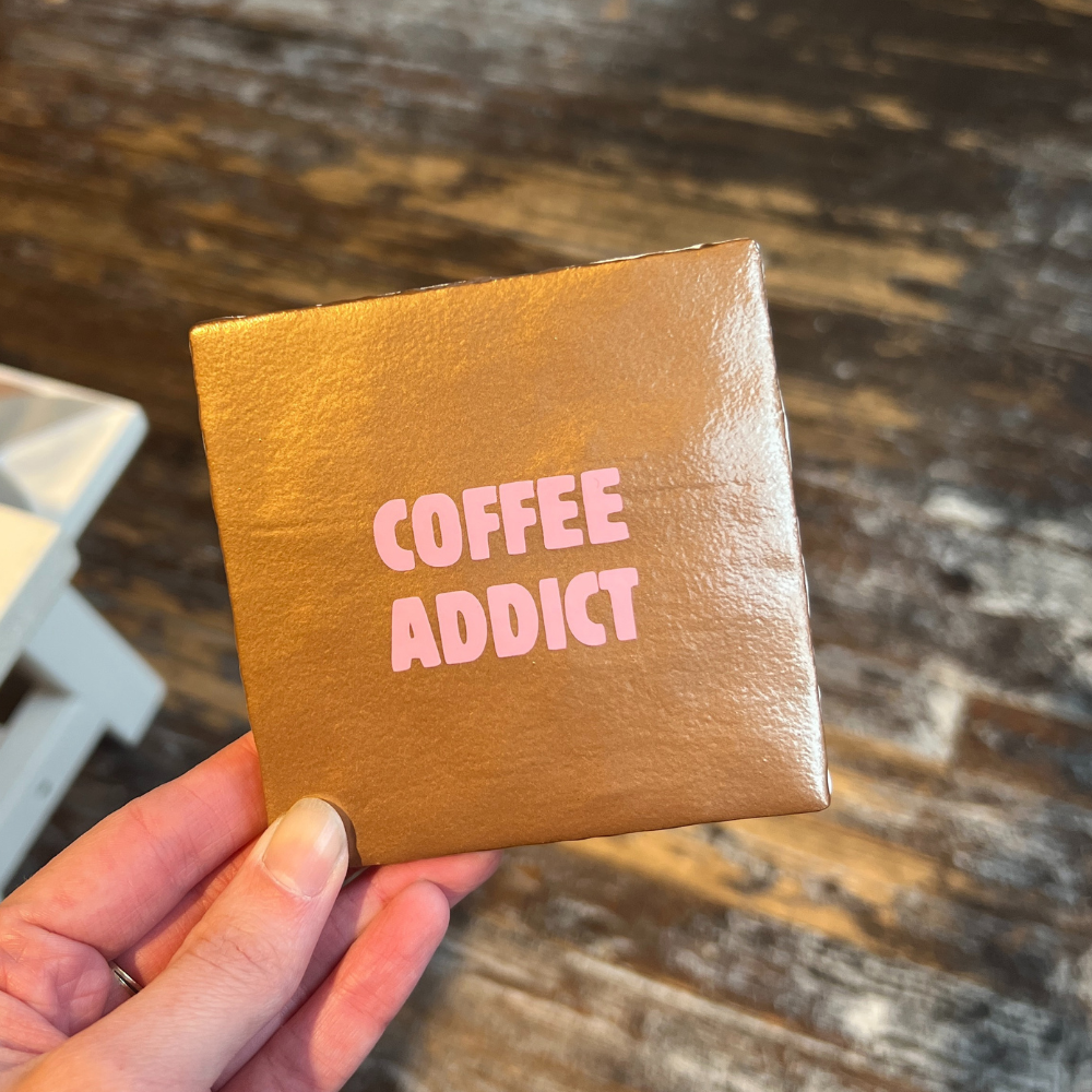 Tegeltje - Coffee Addict