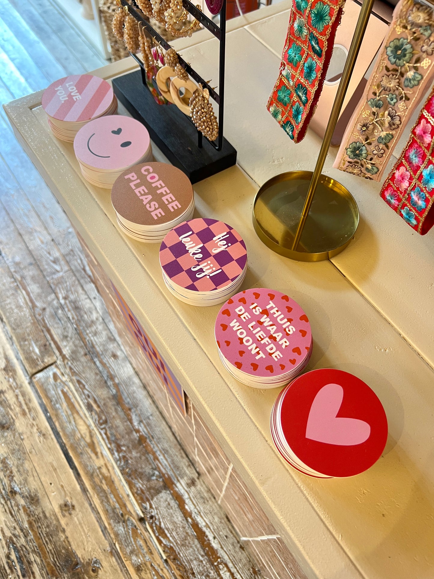 Onderzetter - Hej leuke jij