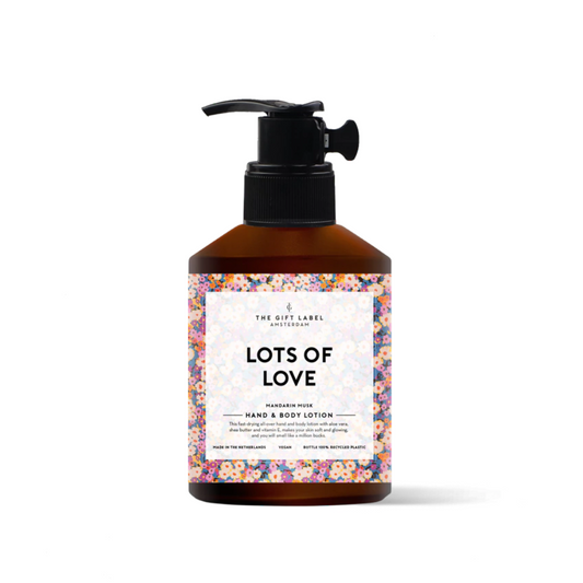 The Gift Label - Hand en Body Lotion - Lots Of Love