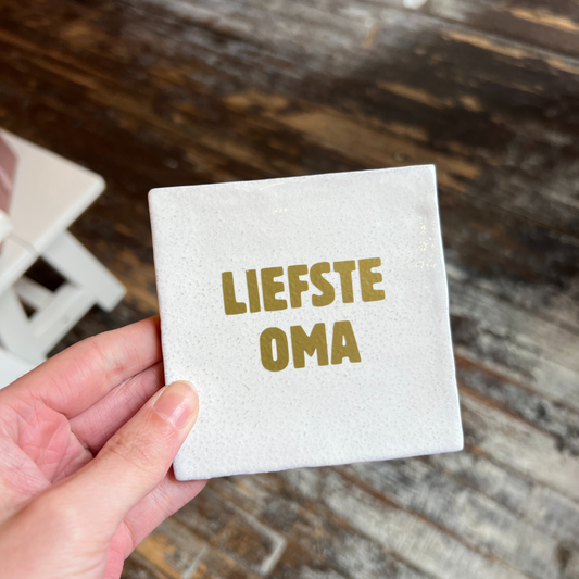 Tegeltje - Liefste Oma