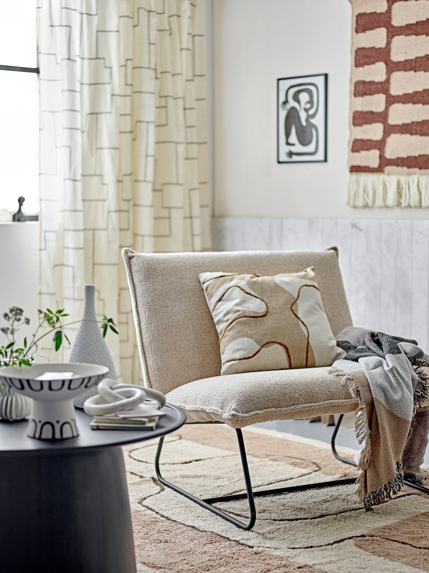 Bloomingville - Orinoco Plaid