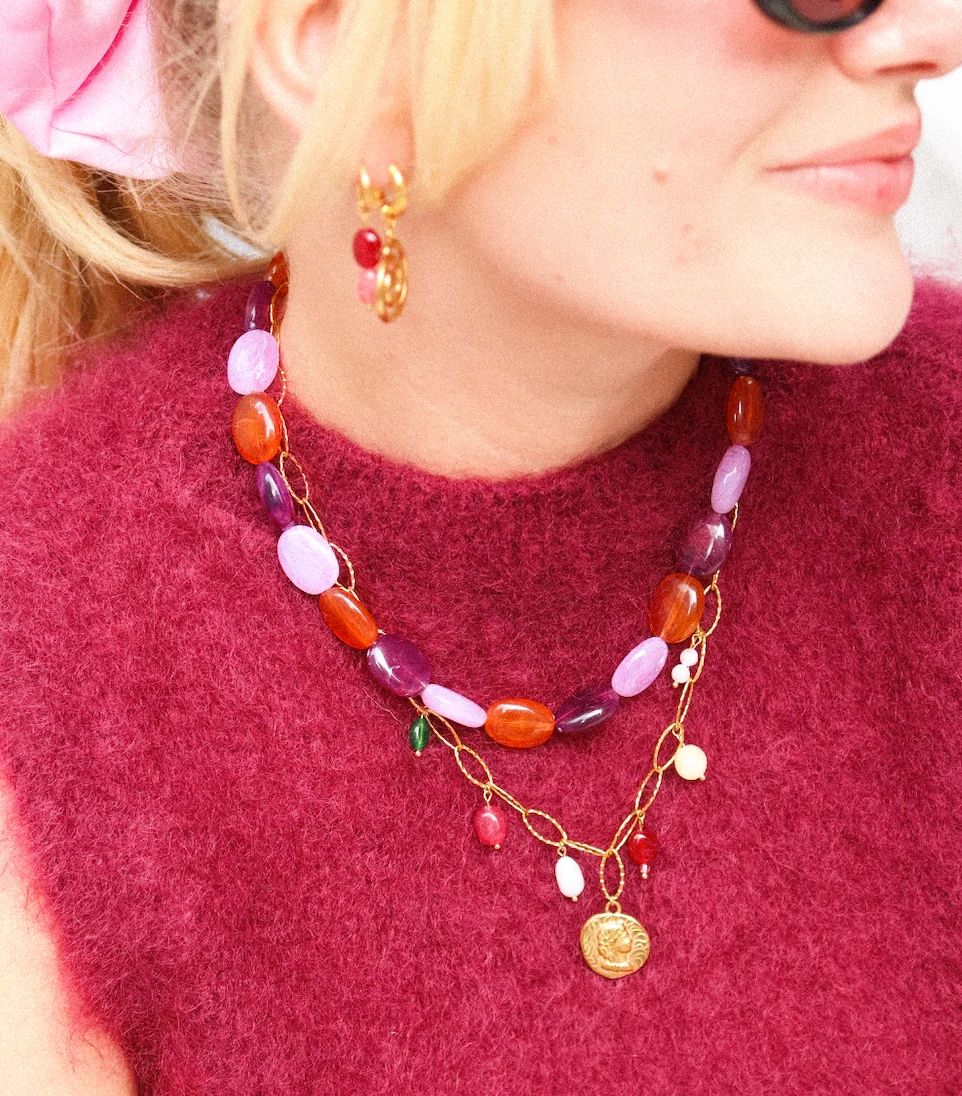 Mable Happiness - Ketting - Wild Violet