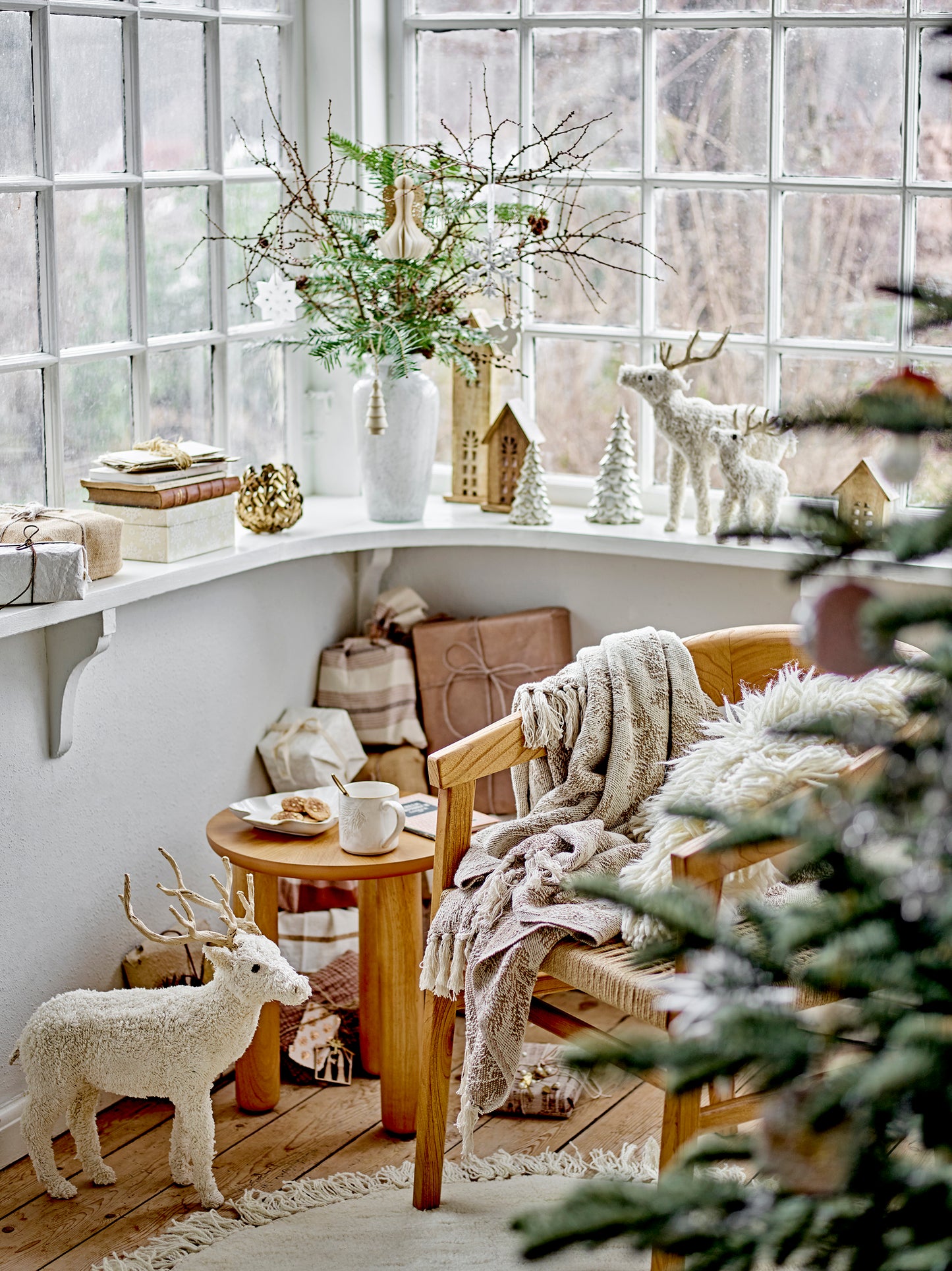 Bloomingville - Gabriella Plaid - Bruin