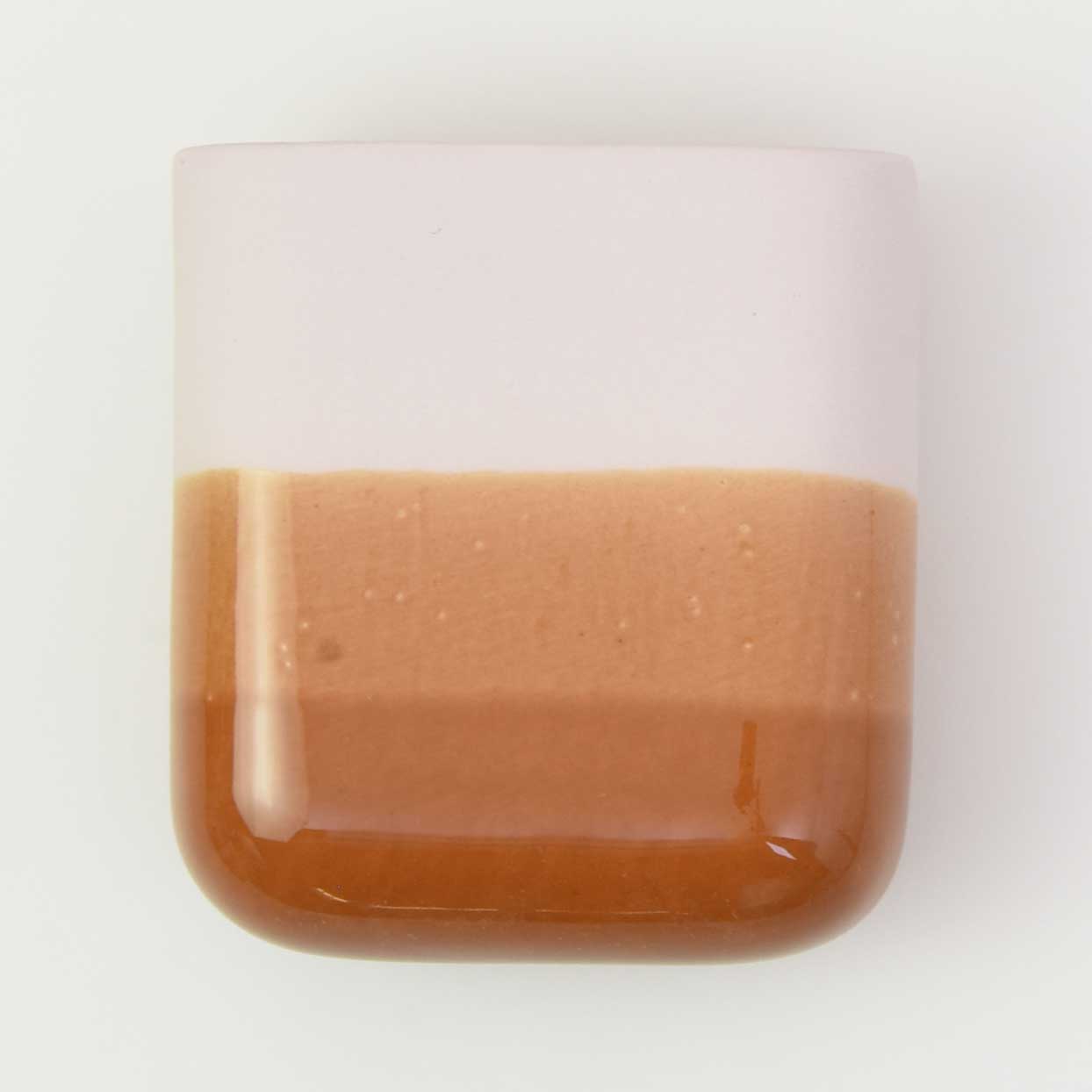 Dip Muurvaas Vierkant - Bruin 032