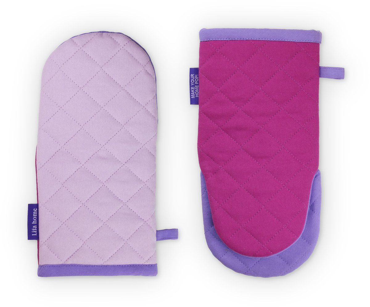 Lifa Home - Ovenwanten Vivid Violet - set van 2