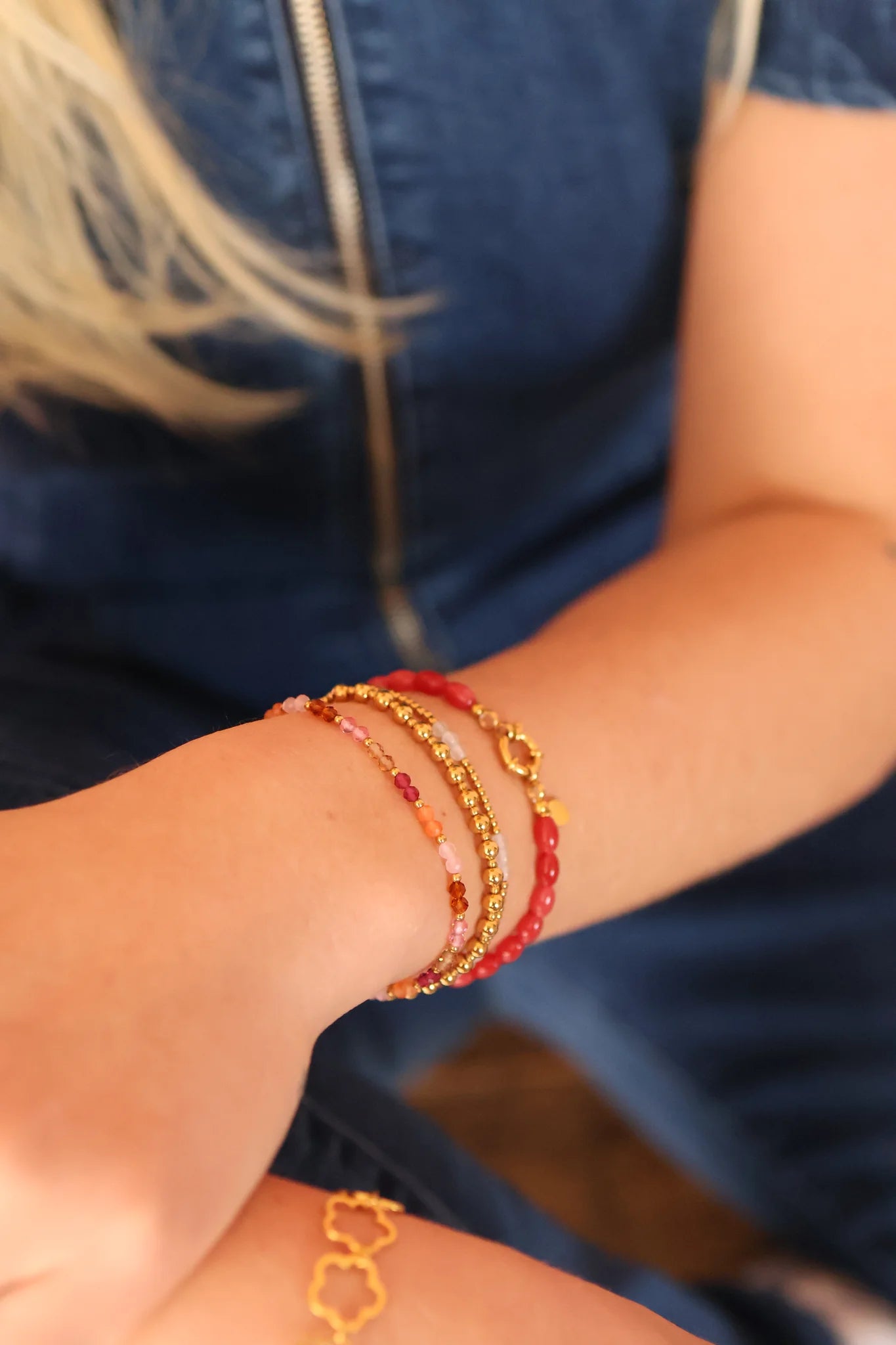 Mable Happiness - Armband - Coral