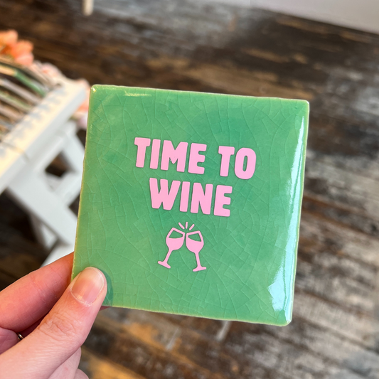 Tegeltje - Time To Wine