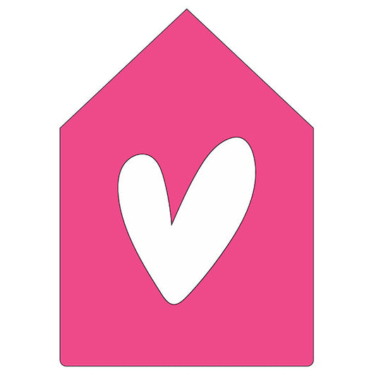 Forex Huisje - Hart Felroze