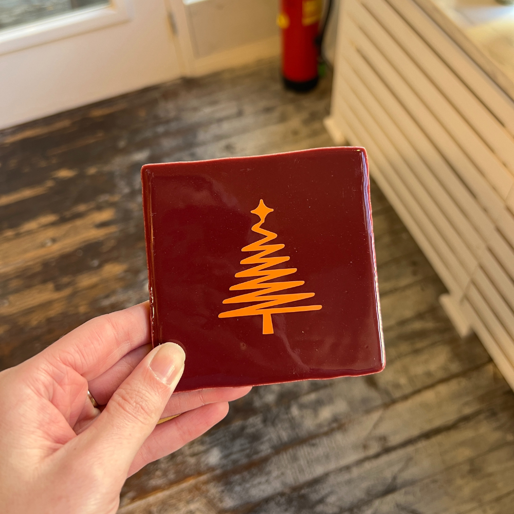 Tegeltje - Kerstboom