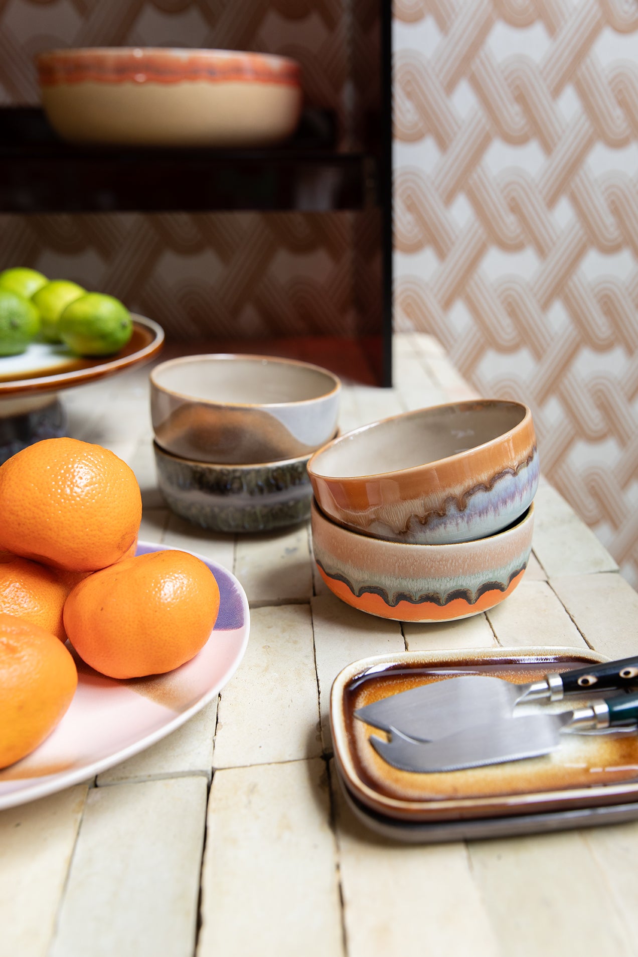 HKLIVING - 70s dessert bowl - Fern