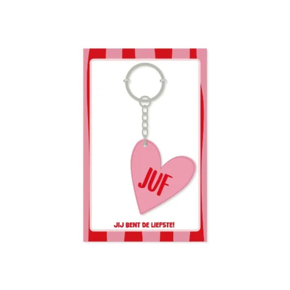 Sleutelhanger - Juf