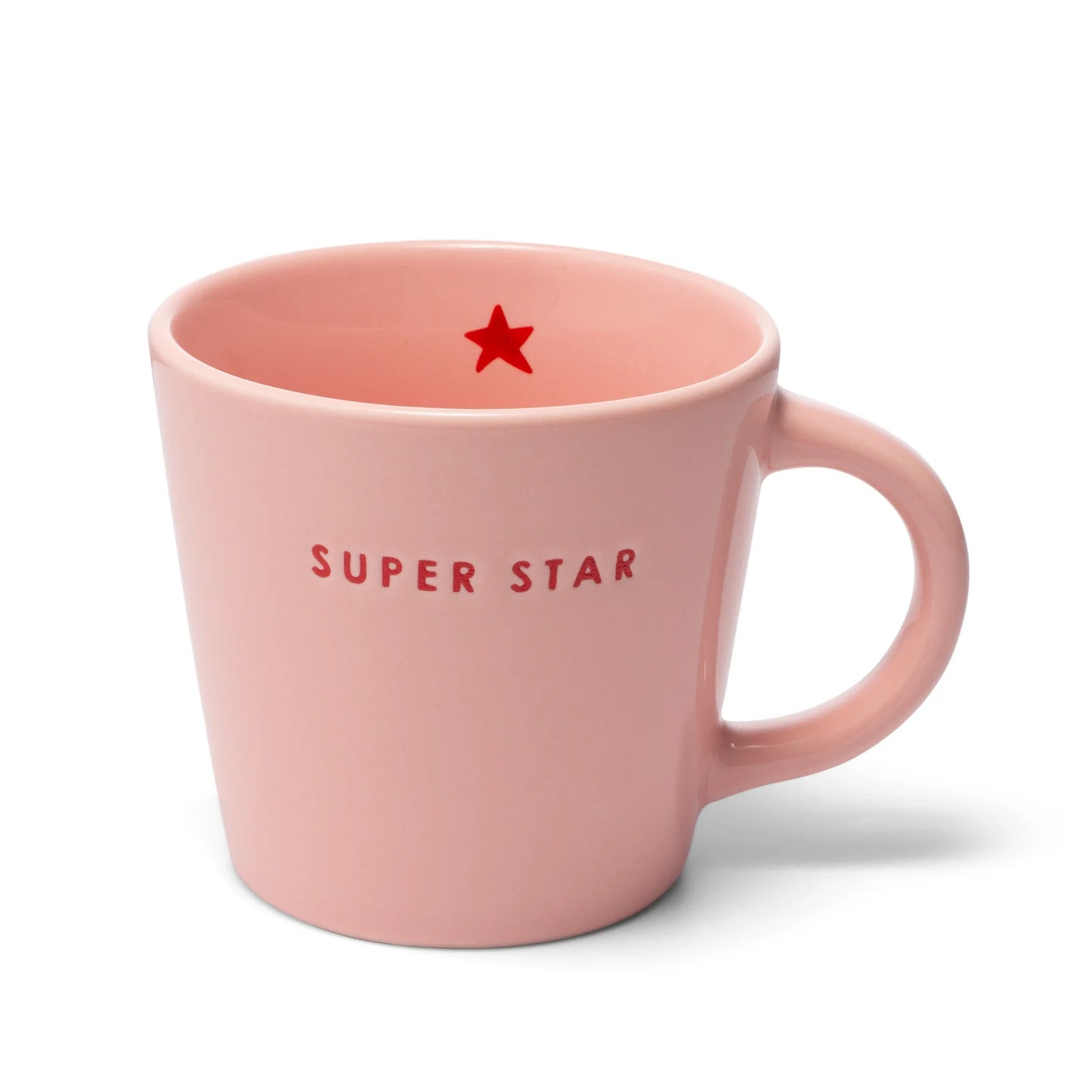 Vondels - Cappuccino mok Super Star - Roze