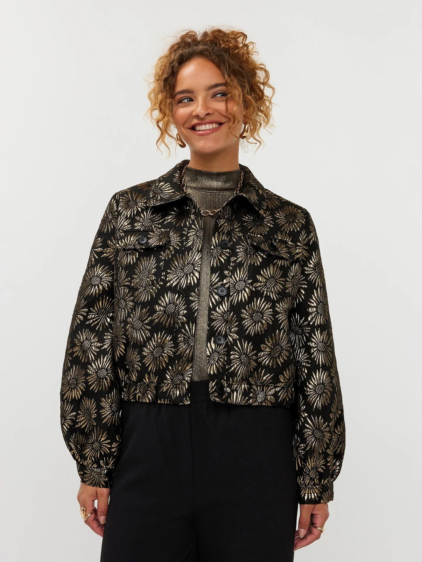 Ydence | Jacket Floria | Gold