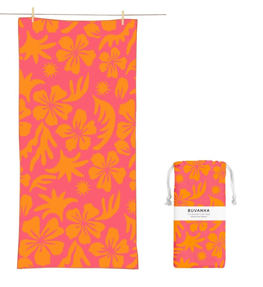 Buvanha Reishanddoek - Hawaii 160x80cm