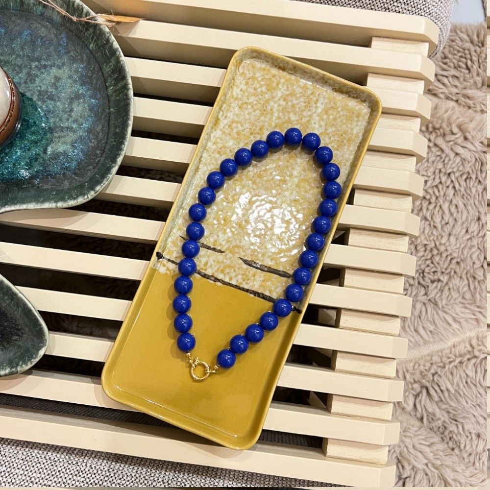 Kralenketting - Donkerblauw