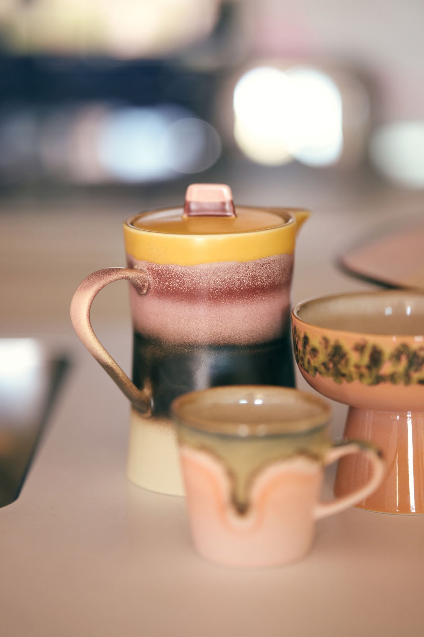 HKLIVING - 70s theepot - Sunset