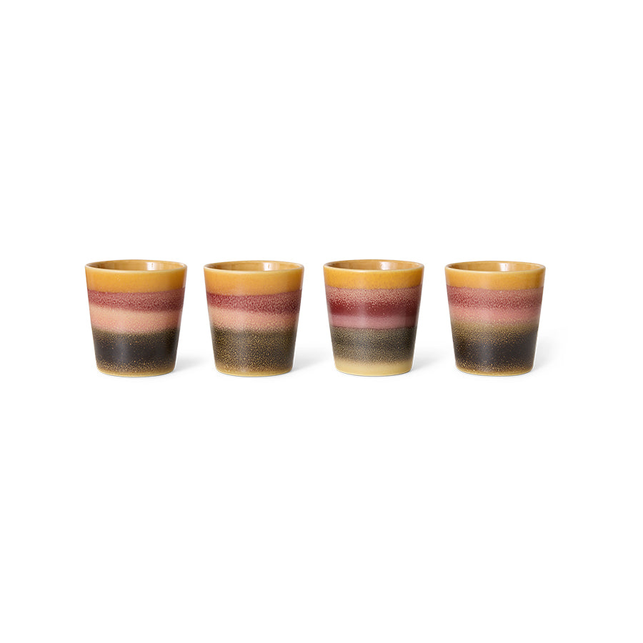 HKLIVING - 70s koffiemok - Sunset