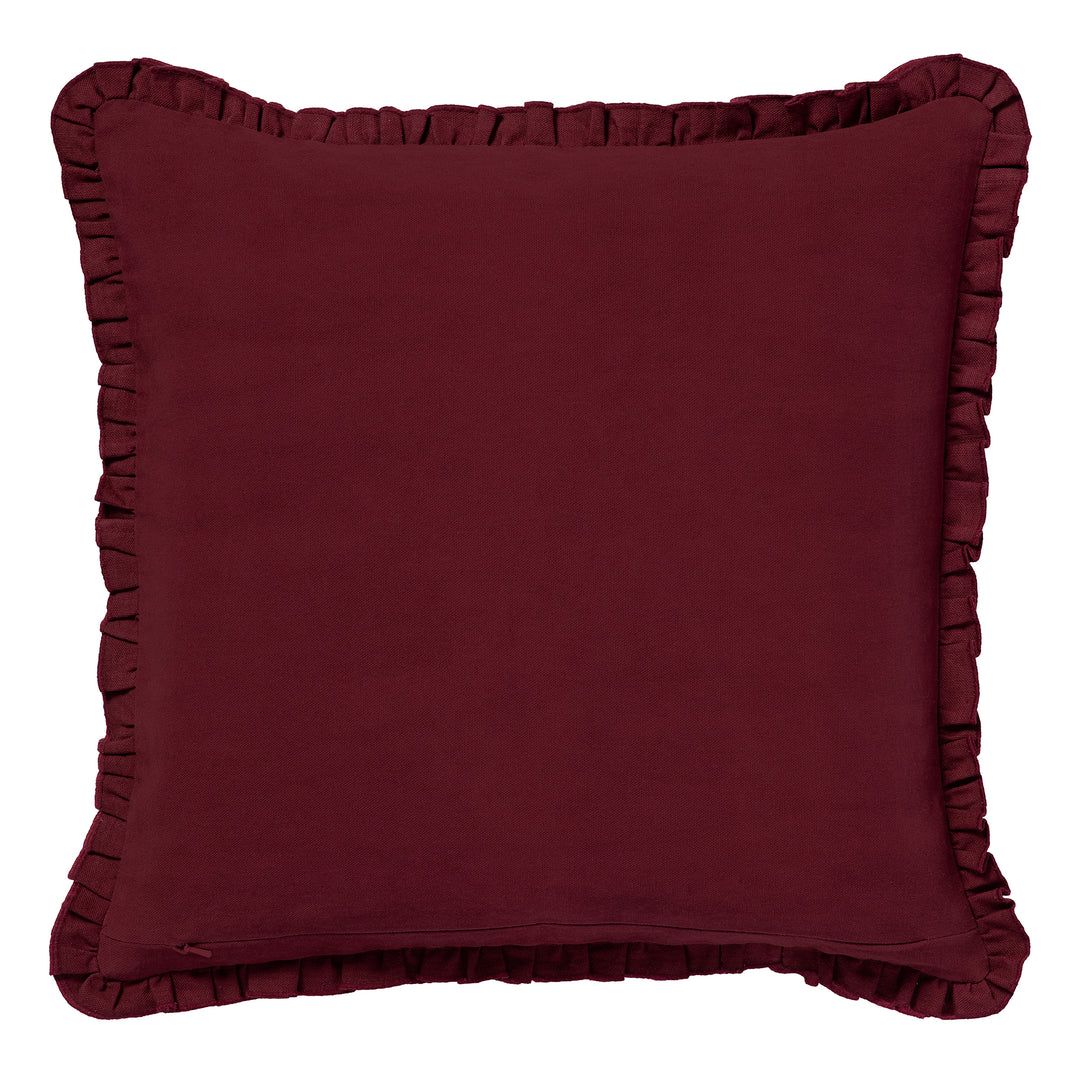 Palais - Sierkussen Carry Bordeaux & Karamel