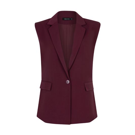 Ydence | Gilet Lima | Burgundy
