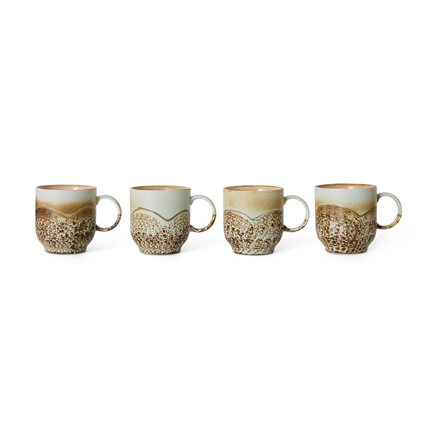 HKLIVING - 70s Cafe mug - Shell