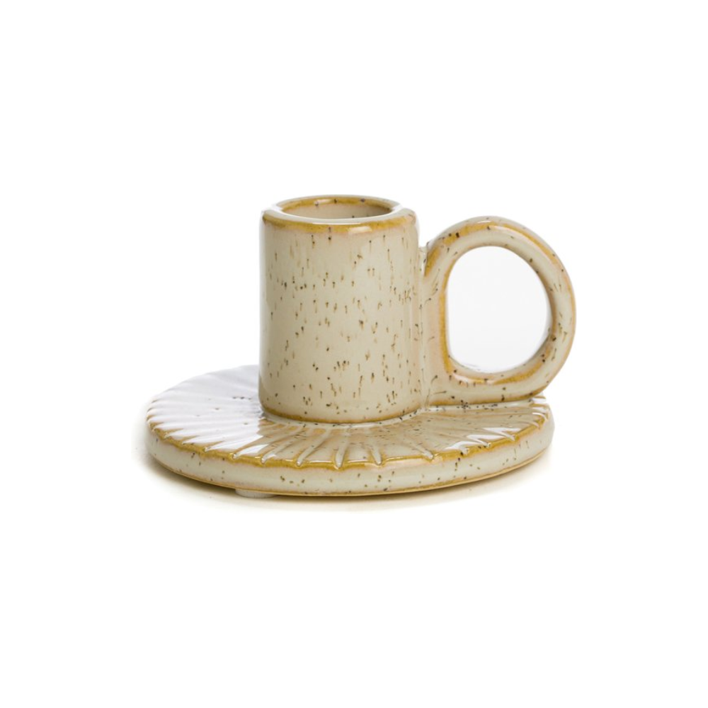 Rustik Lys - Kandelaar Sun Lichtgrijs