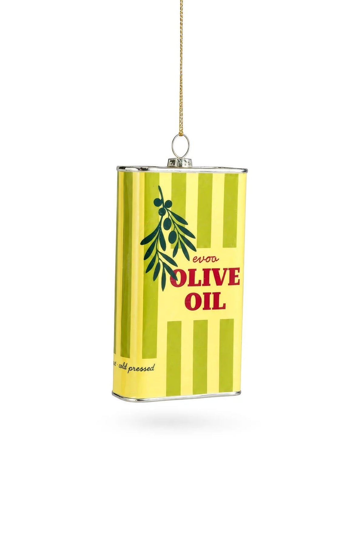 Yup In De Boom - Blik Olijfolie Kerstornament