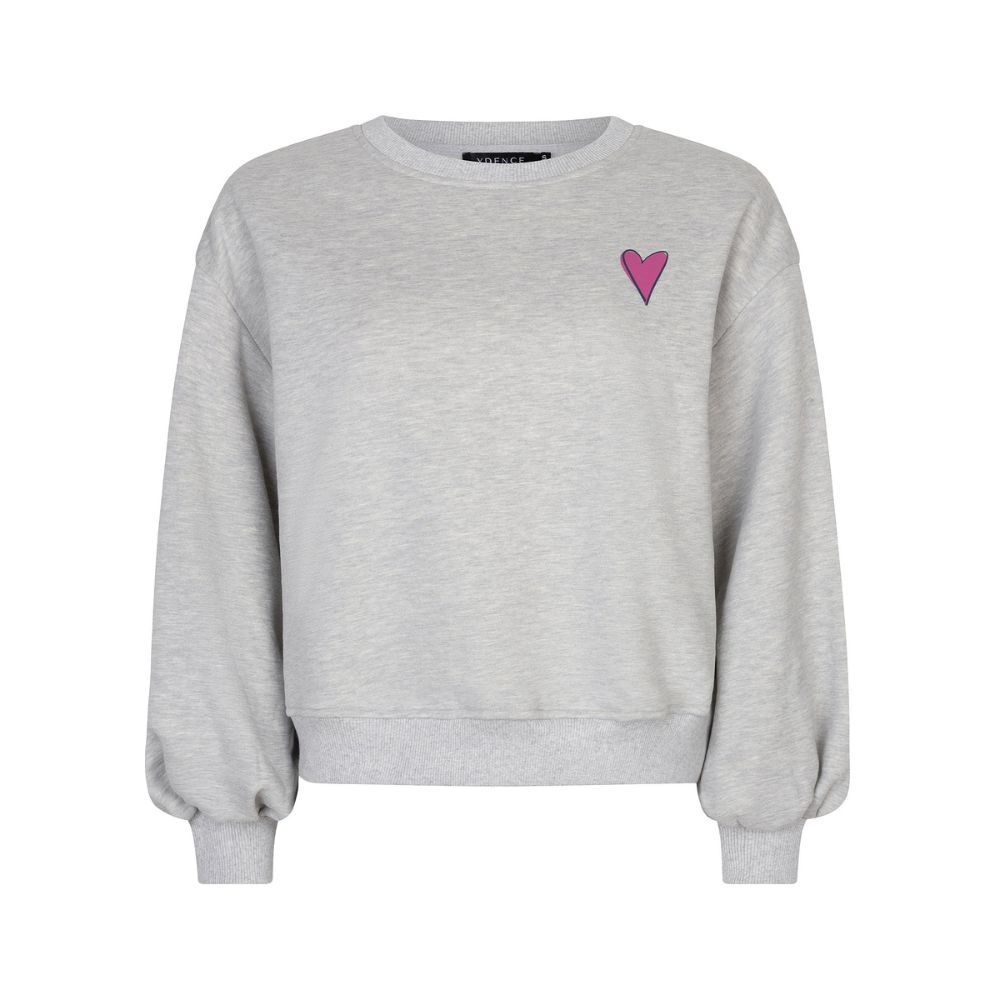 Ydence | Sweater Love letter | Grey