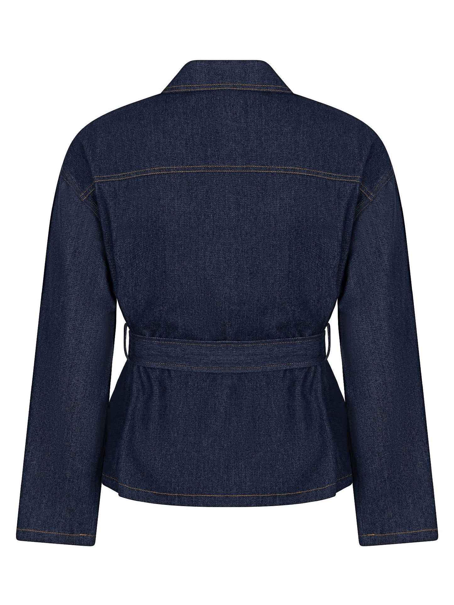 Ydence | Blouse Amina | Dark denim