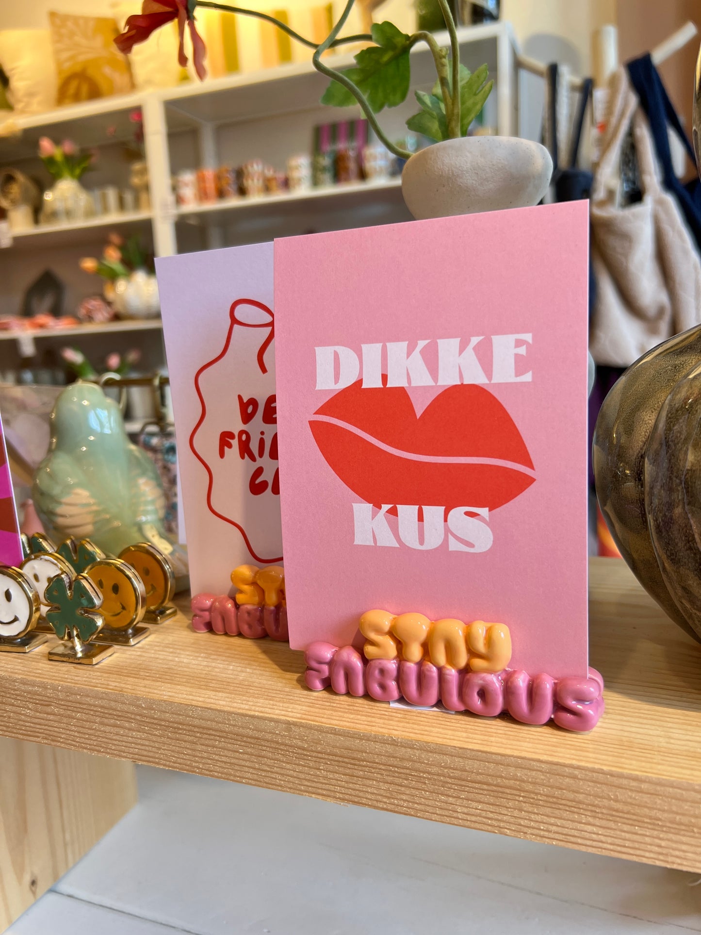 The gift label - Kaartenhouder - Stay fabulous