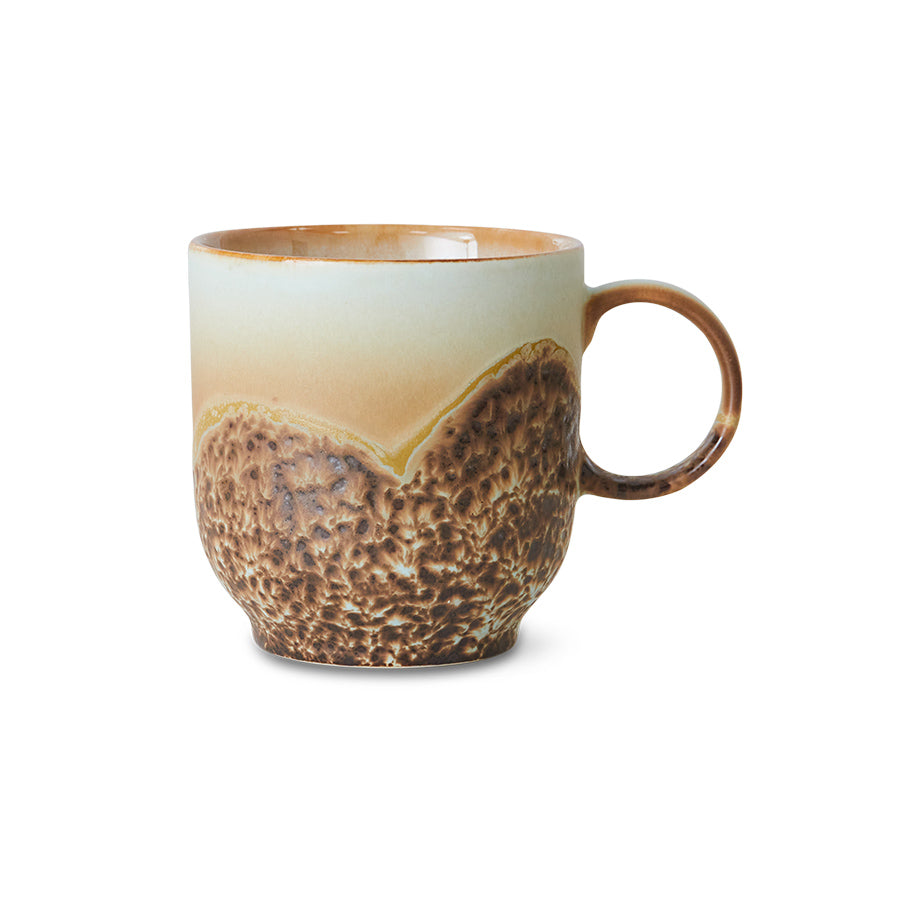HKLIVING - 70s Cafe mug - Shell
