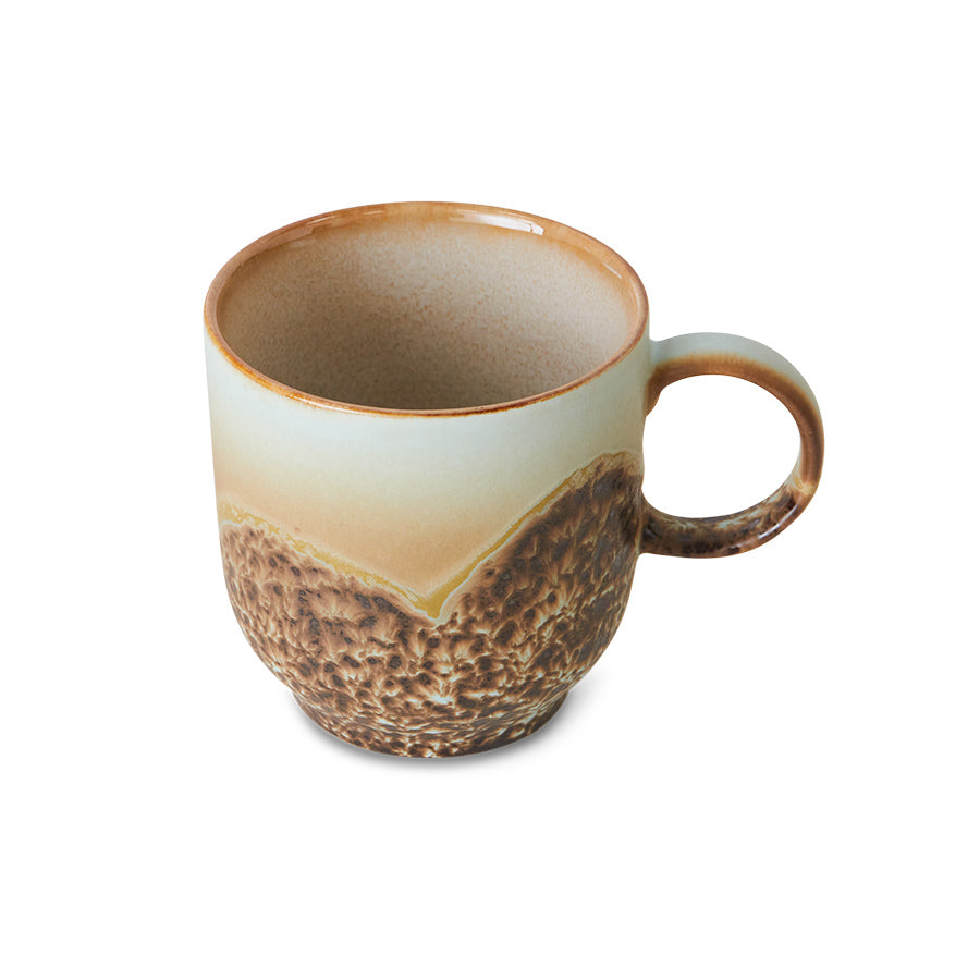 HKLIVING - 70s Cafe mug - Shell