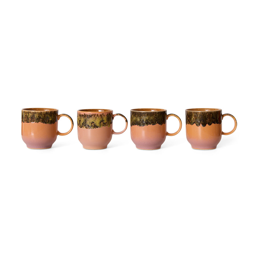 HKLIVING - 70s Cafe mug - Lush