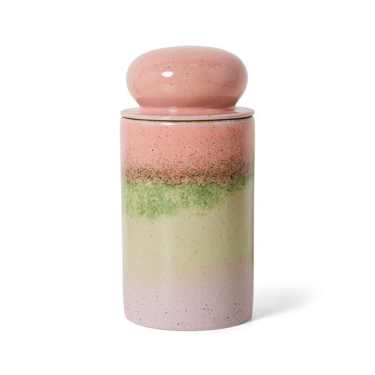 PRE ORDER - HKLIVING - 70s voorraadpot - Glaze