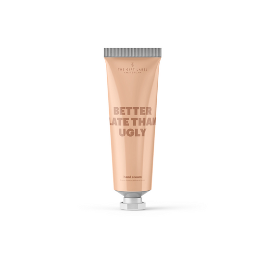 The Gift Label - Handcreme Tube - Better late than ugly