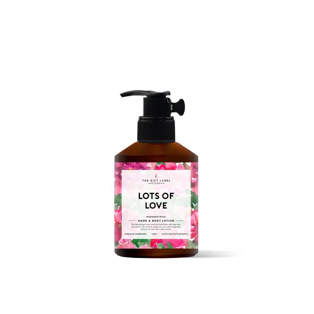 The Gift Label - Hand en Body Lotion - Lots of love