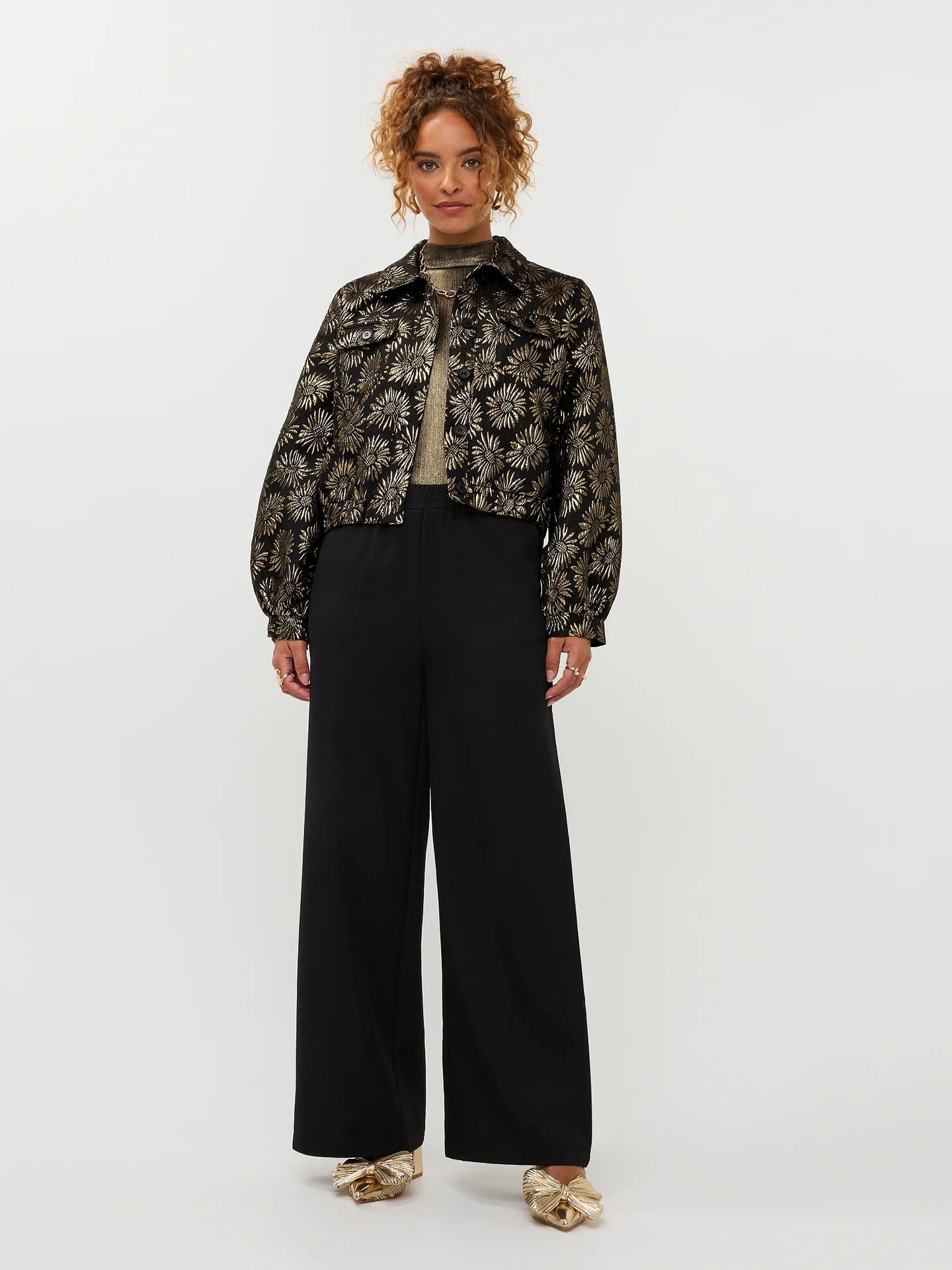 Ydence | Jacket Floria | Gold