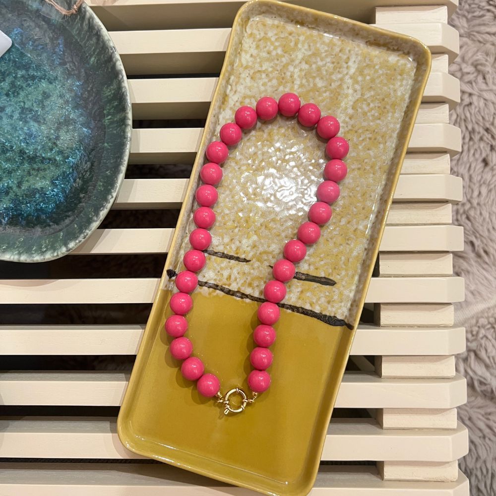 Kralenketting - Roze