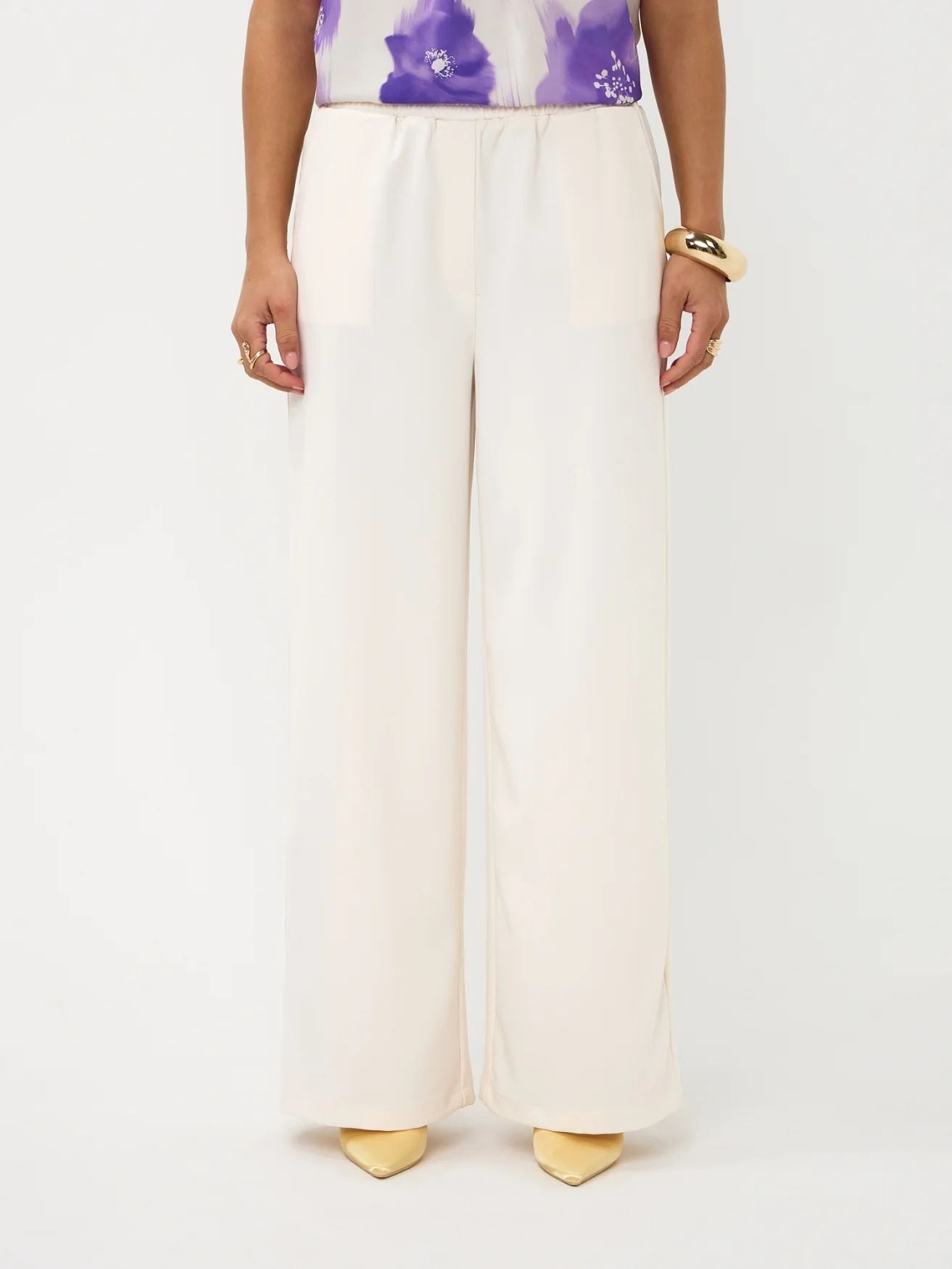 Ydence | Pants Yade | Ecru