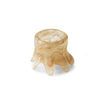 HKLIVING - Candle holder low - Cream