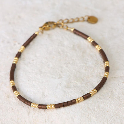 Label Kiki - Copper bracelet gold