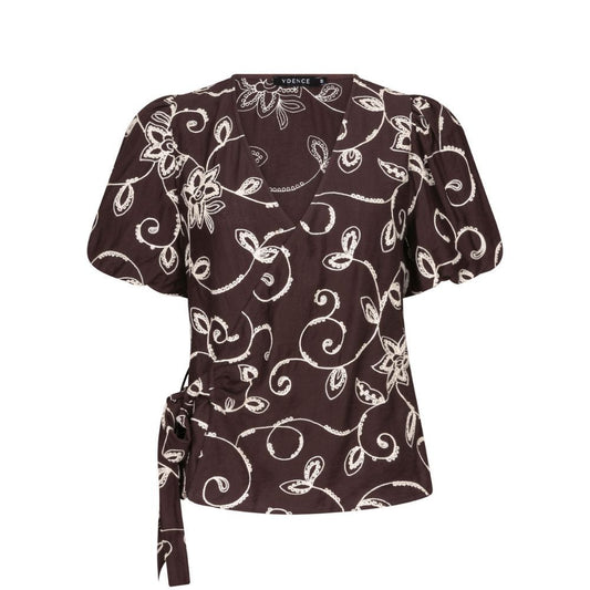 Ydence | Top Nanda | Dark brown