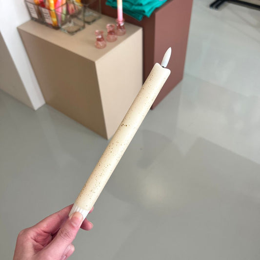 Led kaars - Spark Wit